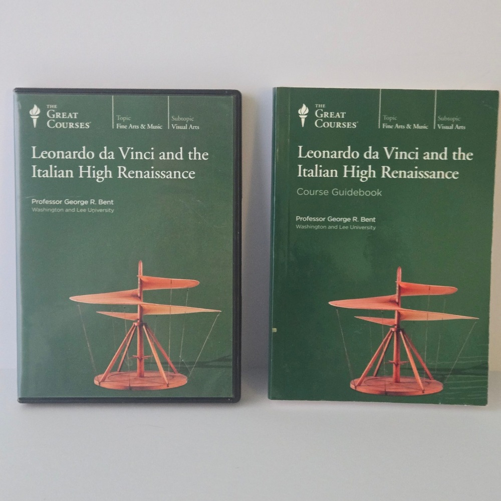 The Great Courses Leonardo da Vinci and the Italian High Renaissance 6 DVD Set